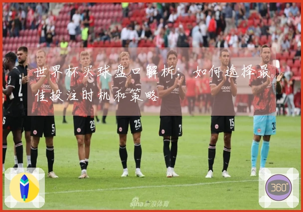 世界杯买球盘口解析：如何选择最佳投注时机和策略