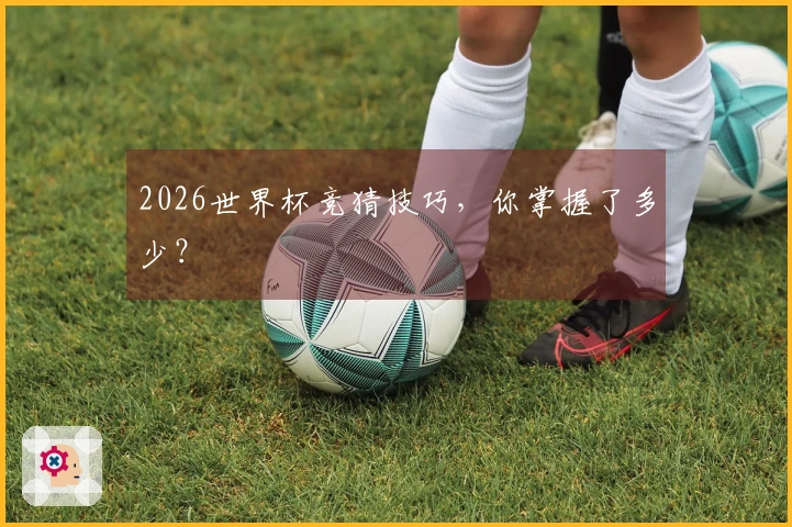 2026世界杯竞猜技巧，你掌握了多少？